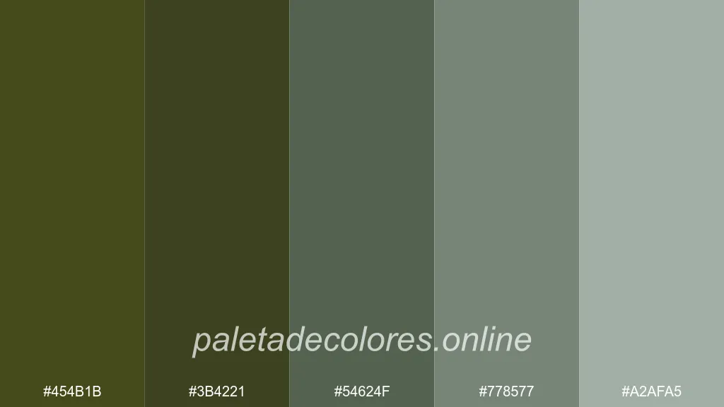 Deep jungle greens complemented by mossy undertones.