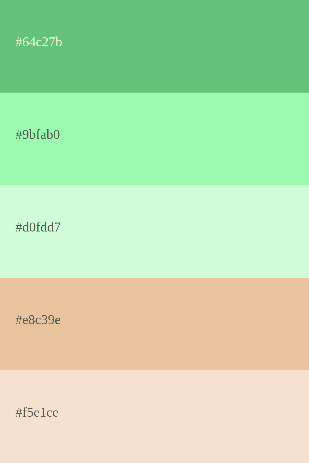 color verde menta y beige