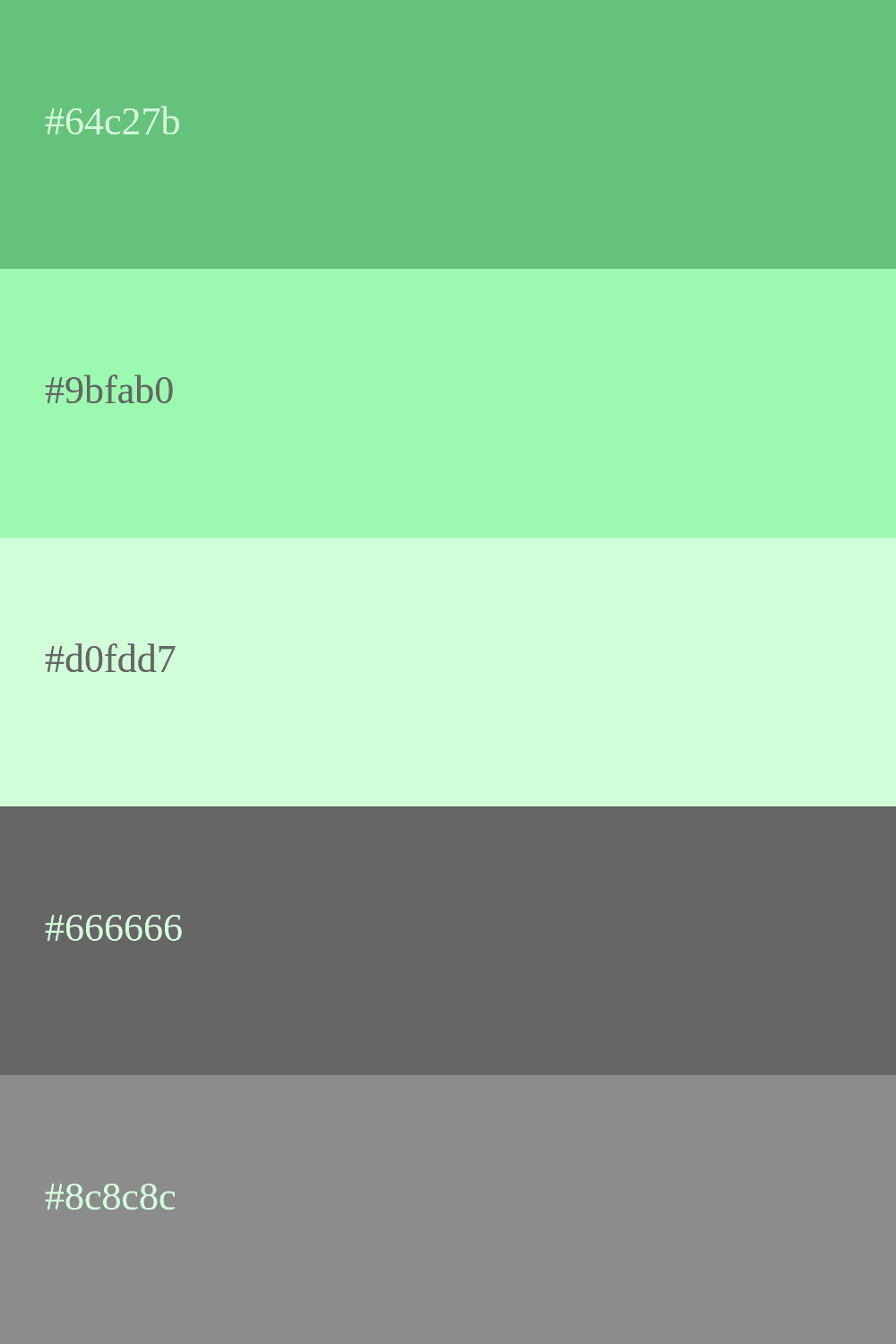 color verde menta y gris