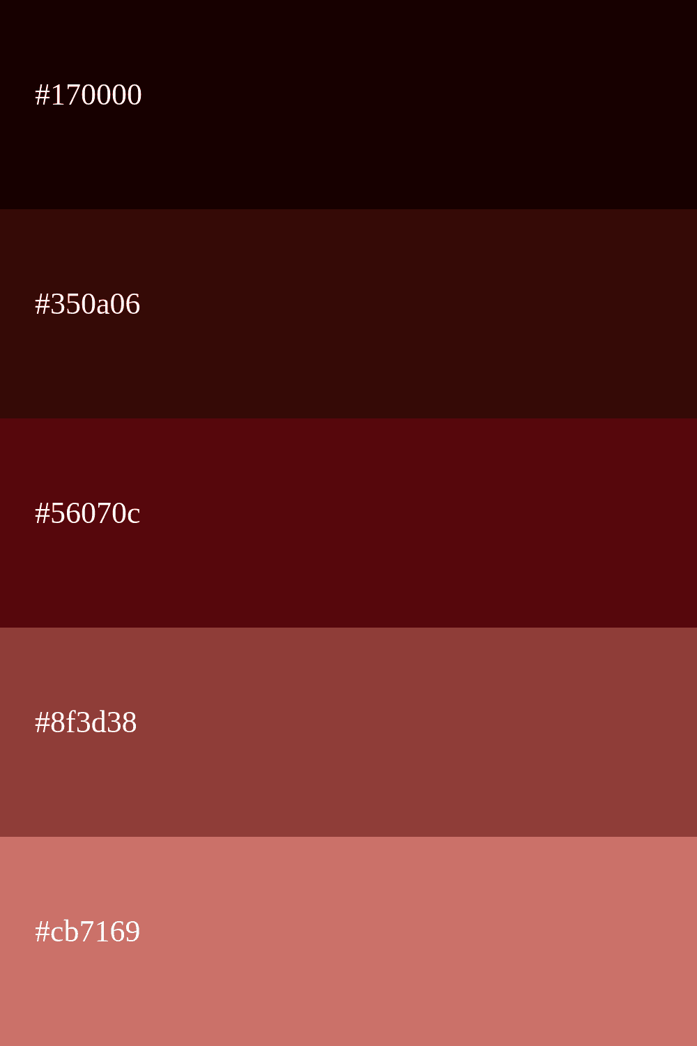 Weinrote Farbpalette