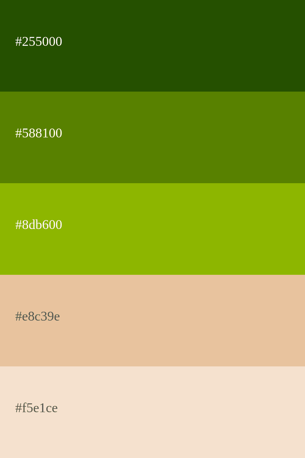 Apfelgrün und Beige