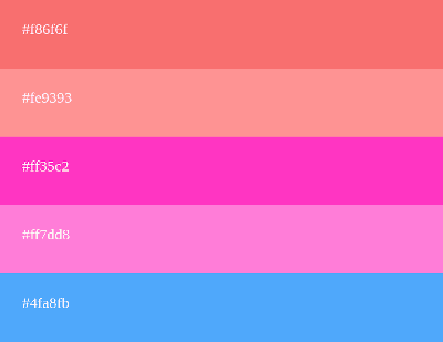 CSS Farbpalette
