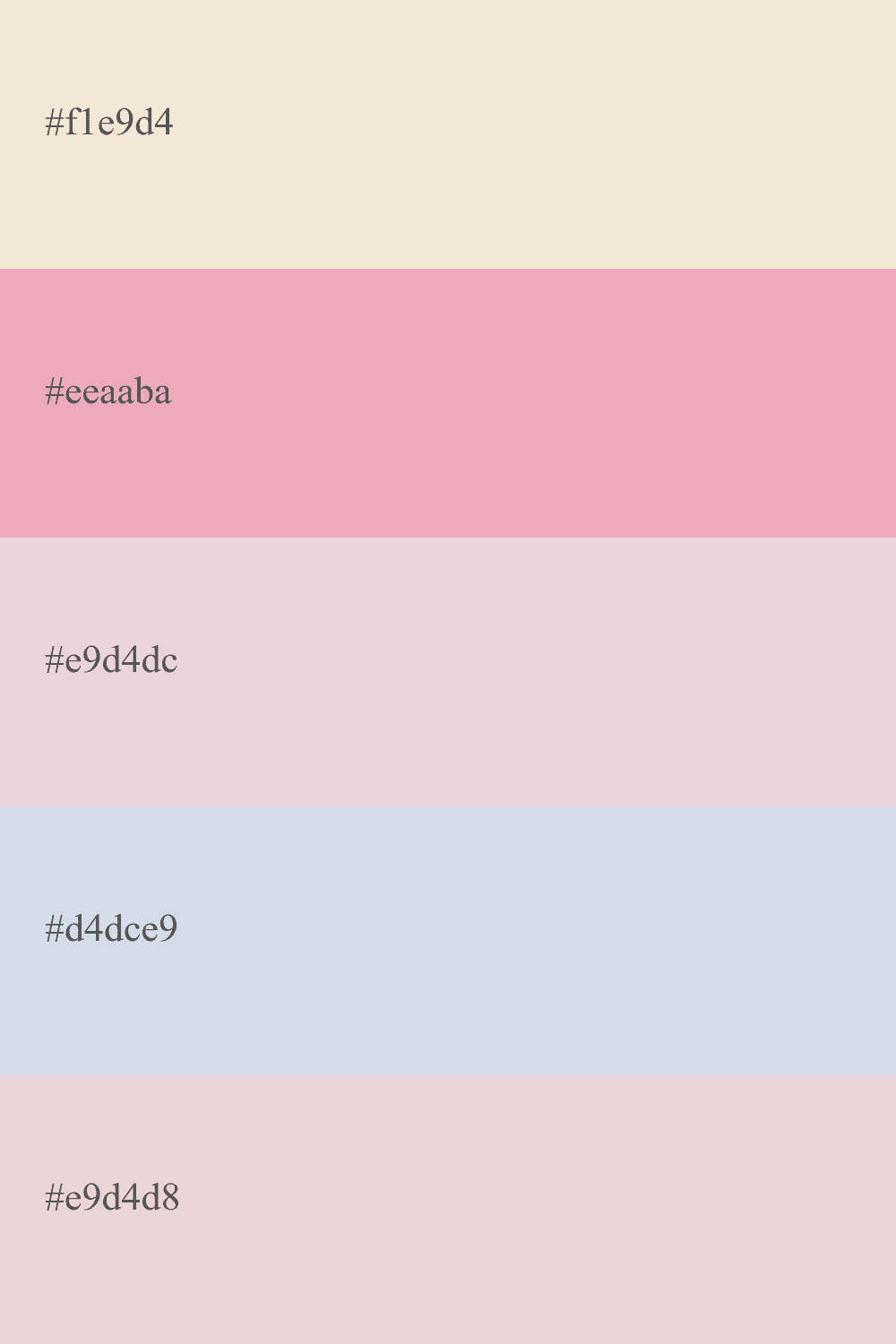 Paleta minimalista Ethereal Glow