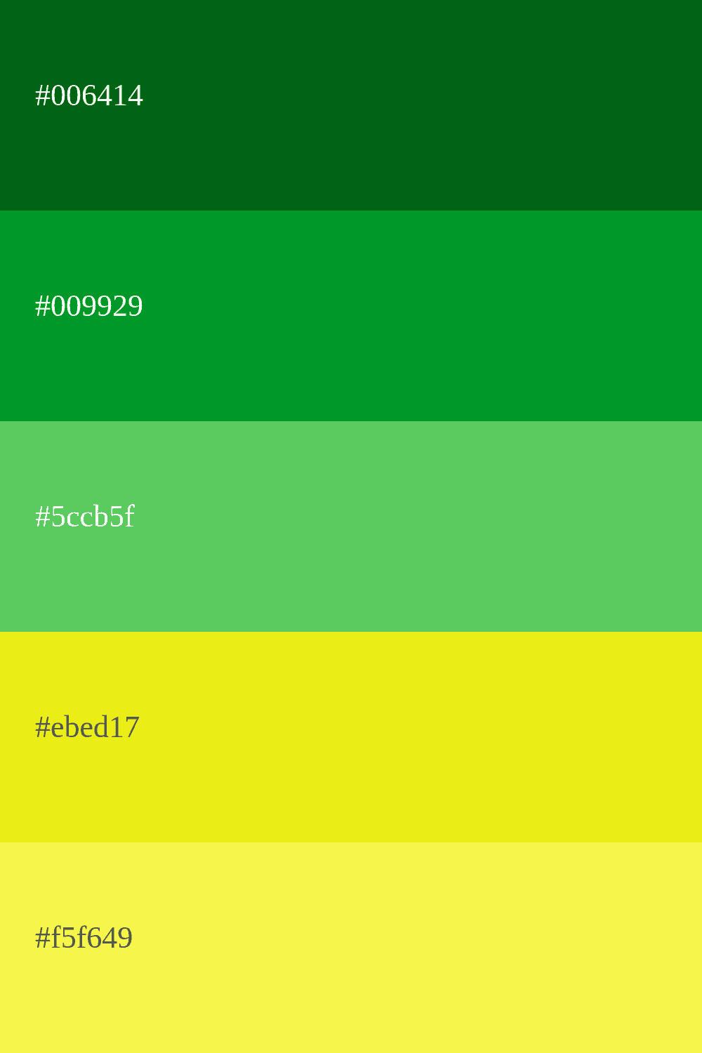 grüne und gelbe Farbe