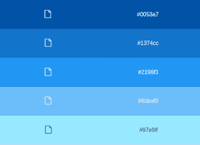 Monochromatische blaue Farbe