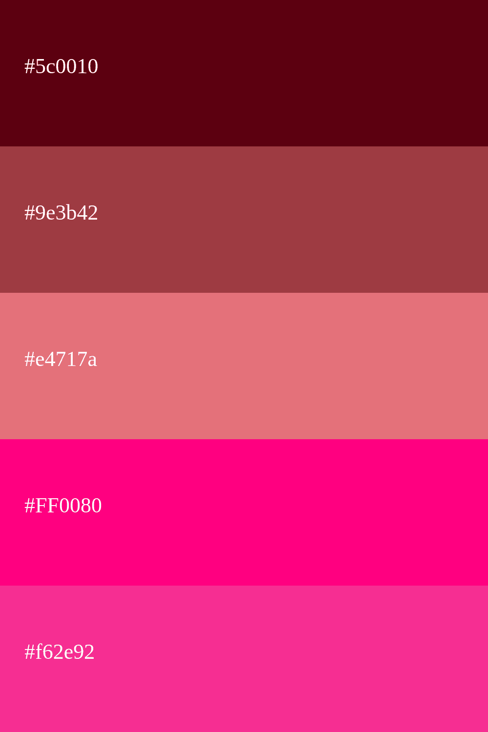 Koralle und Fuchsia