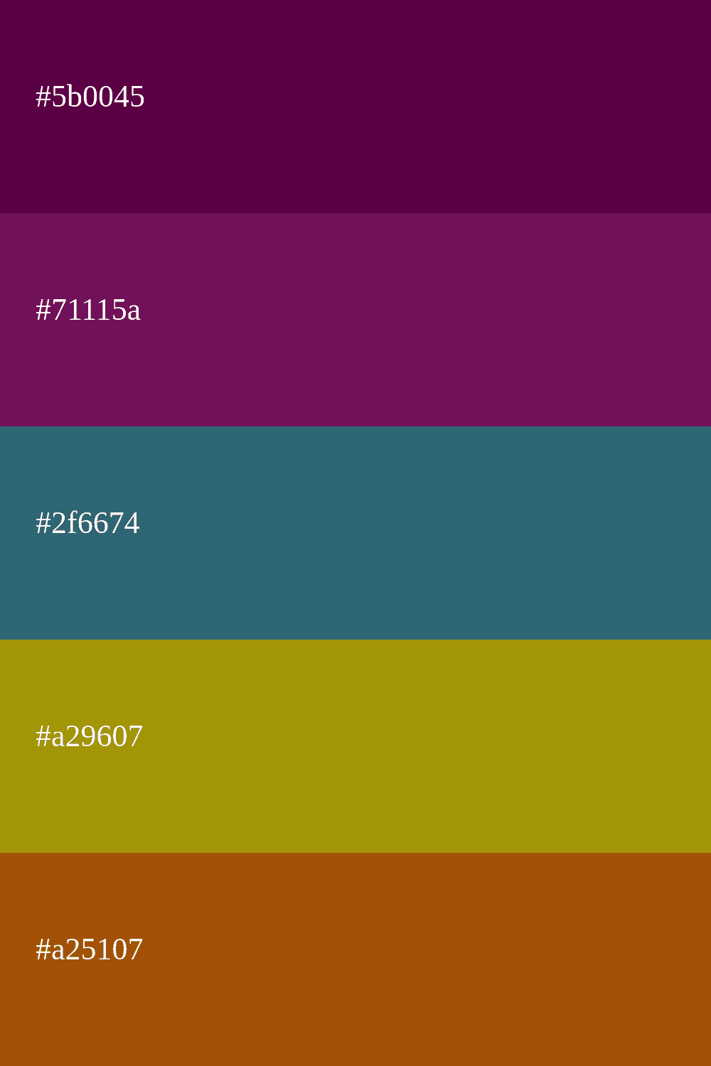 Mezcla de colores oscuros