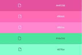 Komplementärfarbe von Rosa