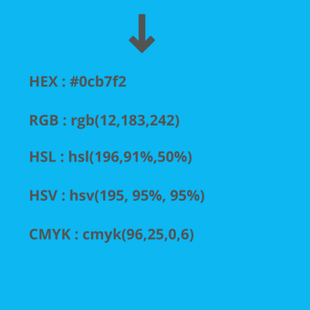 códigos del color celeste