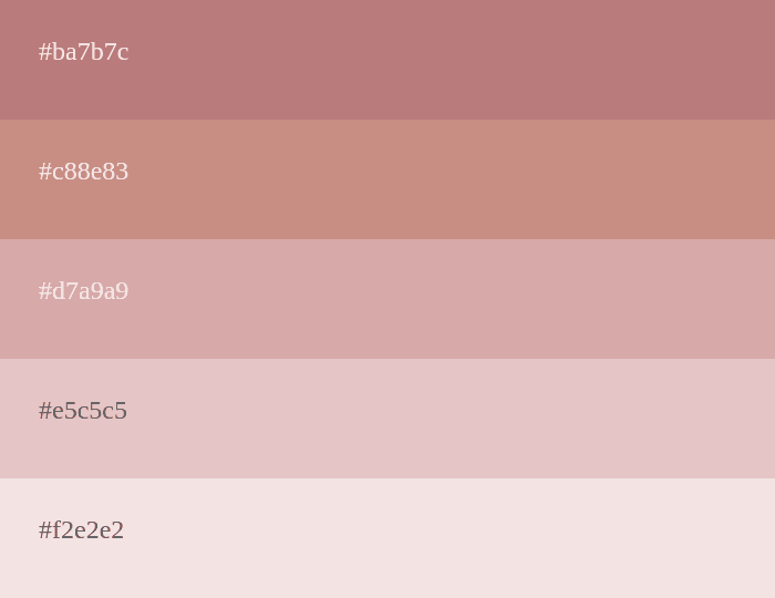 Altrosa Palette