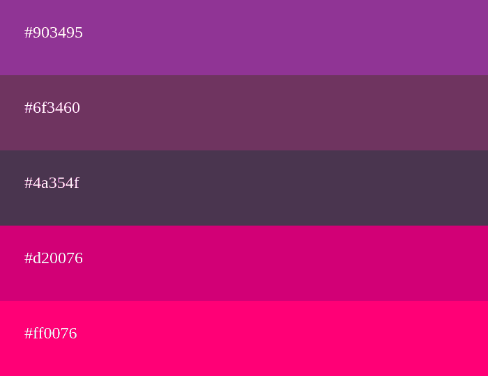 Dunkle Neonfarben