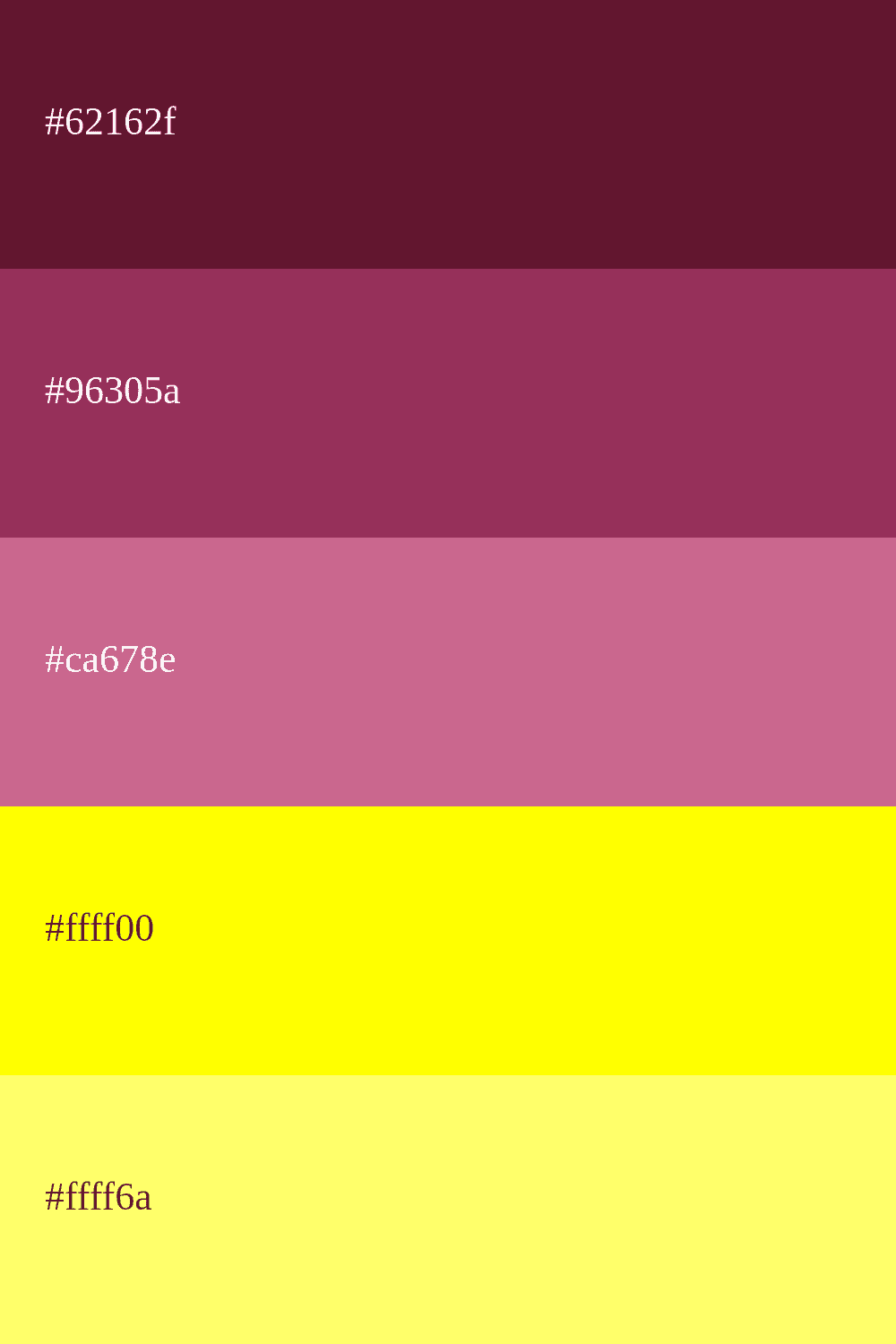 bordô e amarelo