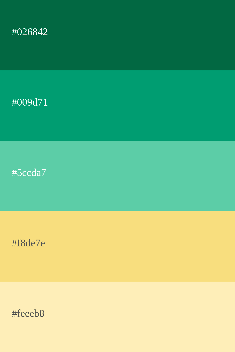 color esmeralda y jazmin