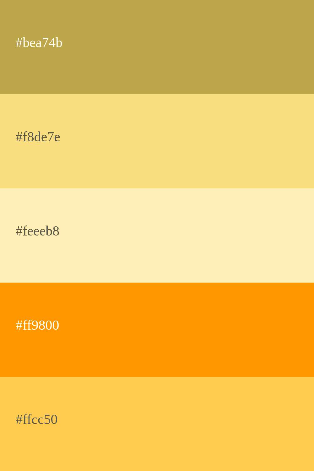 color jazmin y naranja