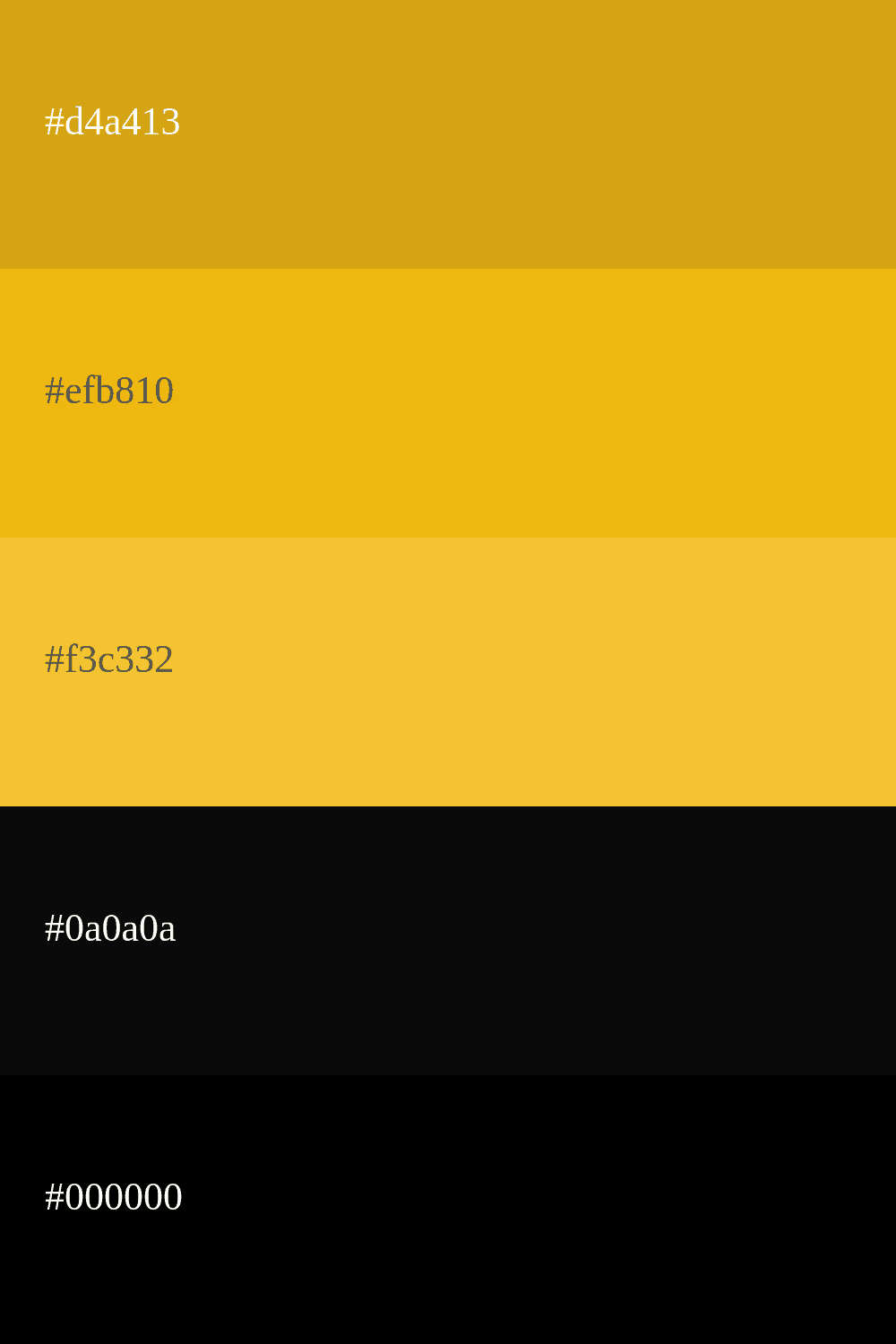 Gold- und schwarze Farbe